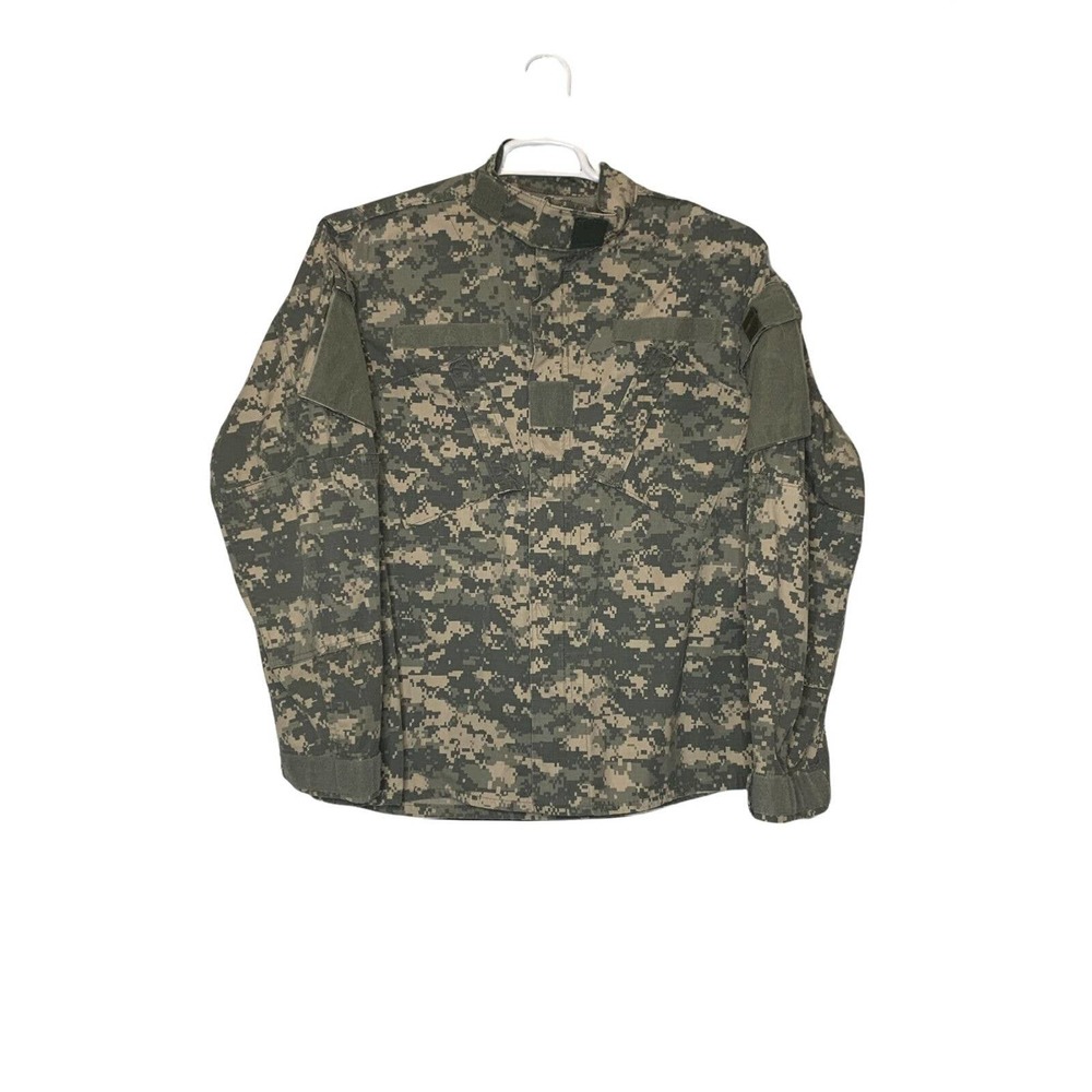 US Army camo ACU pattern military jacket unisex